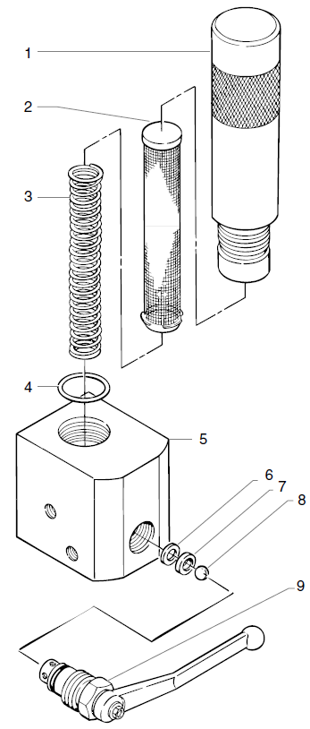 EP2400 Filter/Valve Assembly Parts